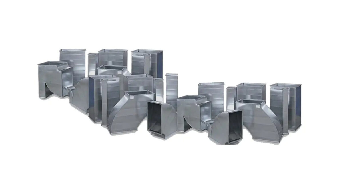 Çakma Flanşlı Kare Kanal