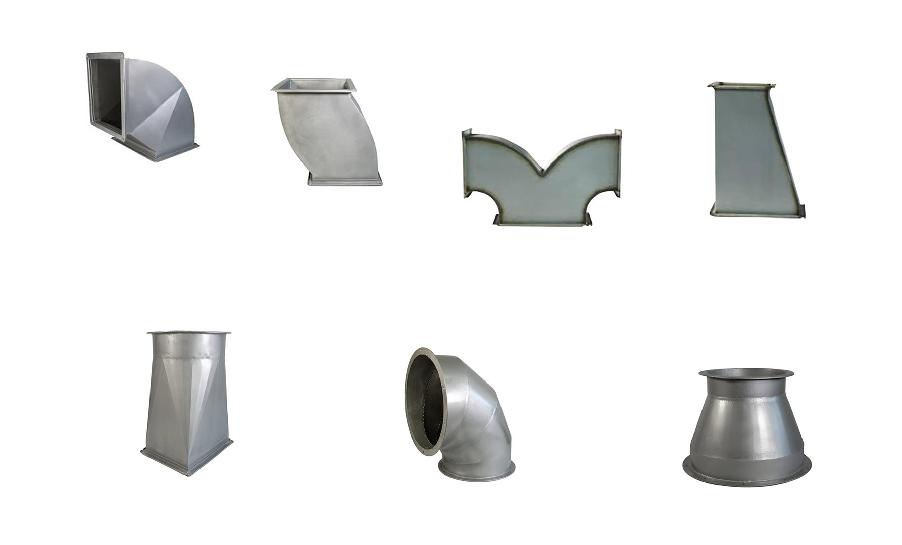 Yuvarlak / Kare DKP Kanal Fittingsler