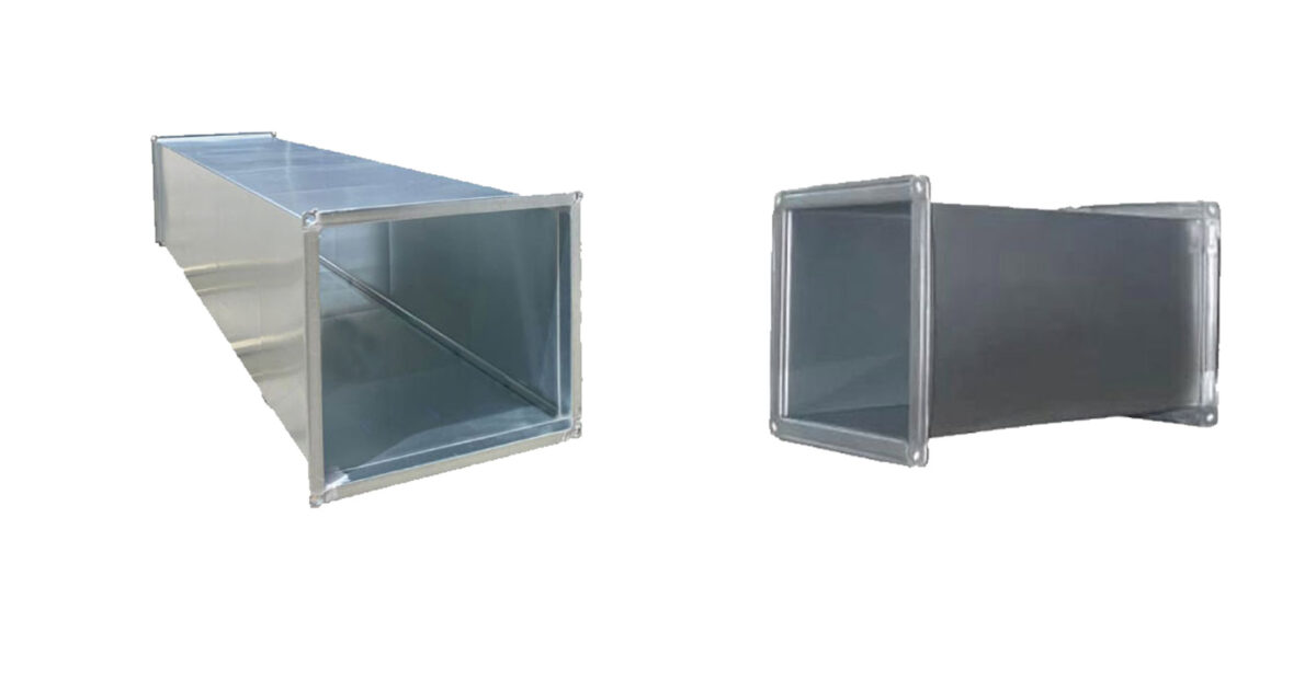 Kendinden Flanşlı Kare Kanal